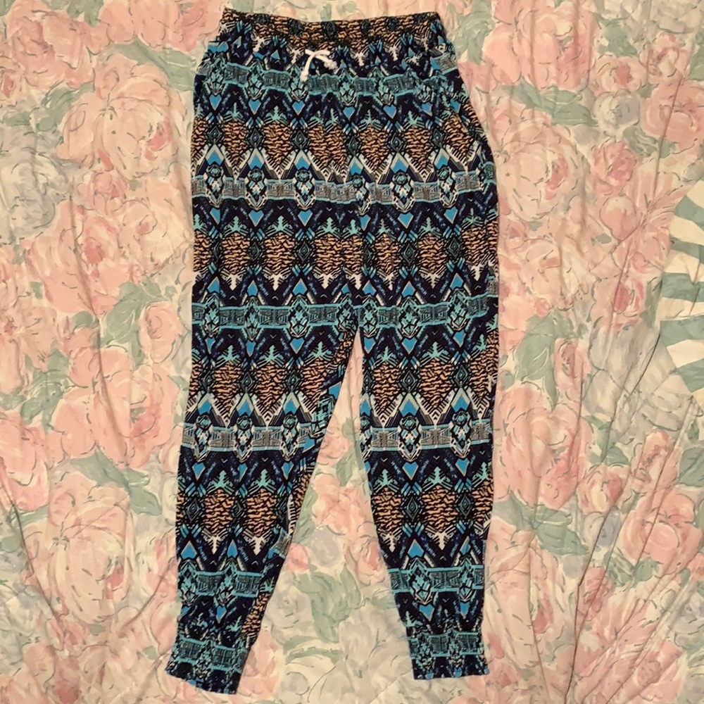 Colorful Flowy Pants